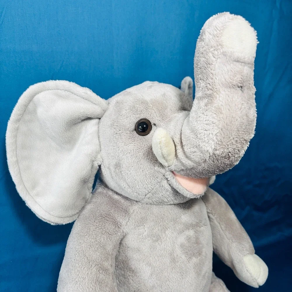 Build-A-Bear Gray Elephant Plush 16